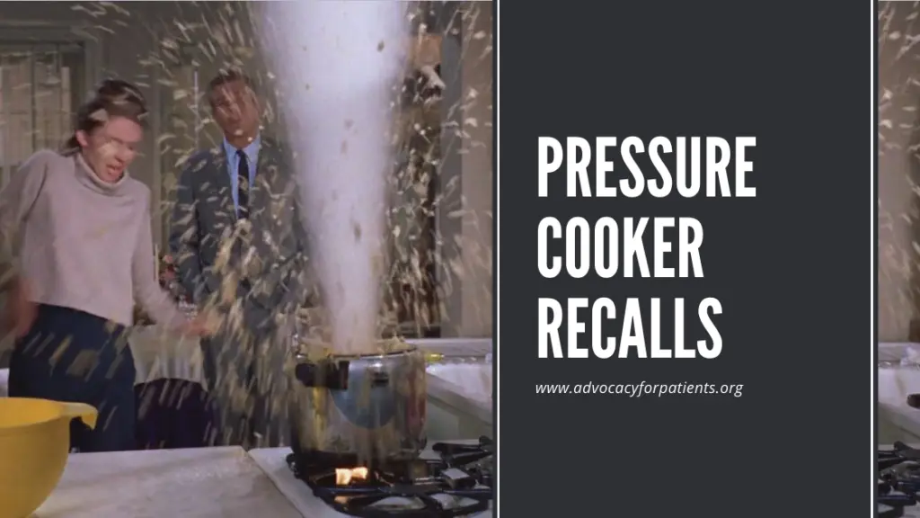 pressure cooker recalls
